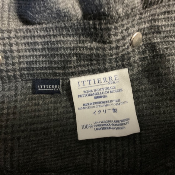 Versace Jeans Signature 100% wool western style button up shirt size L - Picture 7 of 11